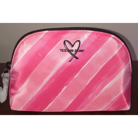 🆕 Victoria’s Secret 2pc Striped Cosmetic Bag Set - Picture 4 of 7
